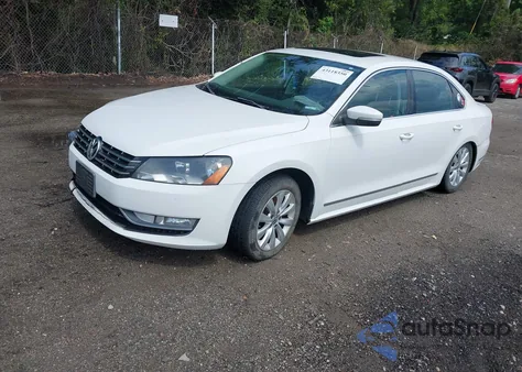 2013 Volkswagen Passat 2.0L Tdi Sel Premium from USA, damaged, VIN 1VWCN7A33DC096210